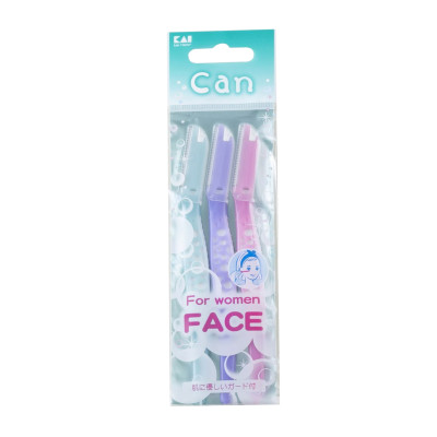 Dao Cạo Lông Mặt Lưỡi Thép Không Gỉ Kai For Women 17810