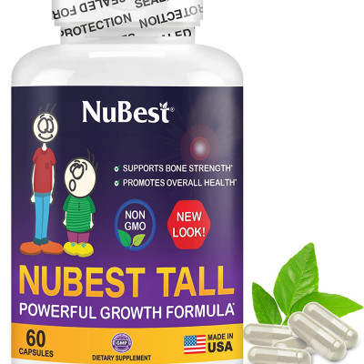 [Combo 6 Tặng 2 Cho Độ Tuổi Từ 5-20]  TPBVSK Hỗ Trợ Phát Triển Xương NuBest Tall