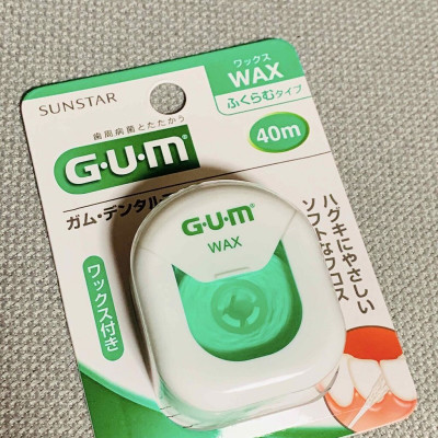 Chỉ nha khoa Sunstar Gum 40m sợi chỉ mềm mại & bền dai - Hàng nội địa Nhật Bản