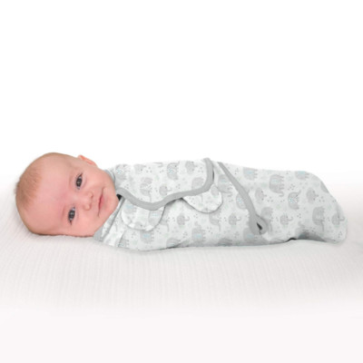 Chăn Quấn Bé Hình Chú Voi Ditzy Ellie SwaddleMe 56766BDSV