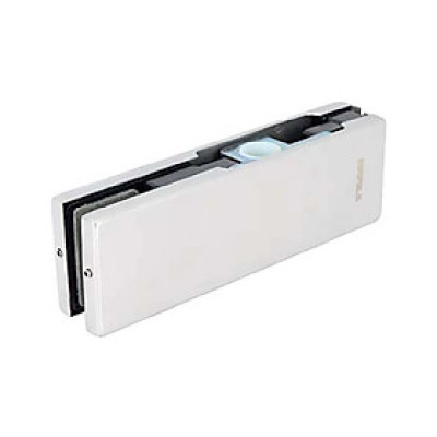 Kẹp kính trên Hafele, inox bóng - 981.00.657