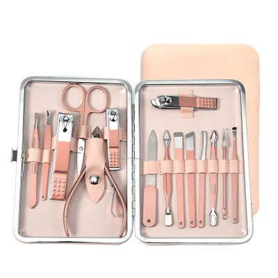 Bộ Dụng Cụ Bấm Móng Tay 16 món - Bộ Cắt, Bấm Dũa Móng Tay Cao Cấp Có Hộp Đựng Sang Trọng
