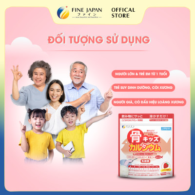 [Vị Dâu] Bột Canxi Cá Tuyết Fine Bone
