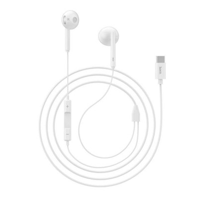 Tai nghe Hoco jack Type-C chống rối đứt L10 tích hợp Mic dùng cho Xiaomi,Oppo,Huawei dài 1.2M - Hàng chính hãng
