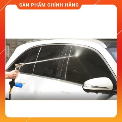 Bộ dây vòi xịt nước rửa xe,tưới cây ,tăng áp 3 lần,loại 3m,5m 206701-2 đầu đồng,cút,nối nhựa đen+ mở chai