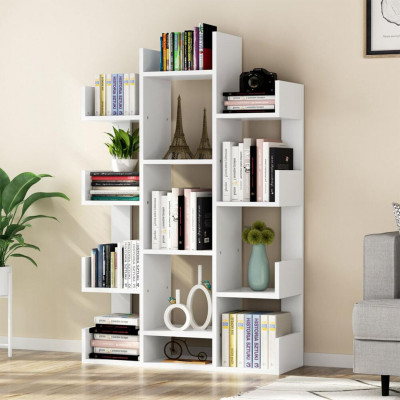 Giá sách gỗ công nghiệp kích thước nhỏ tiện lợi SMLIFE Britney