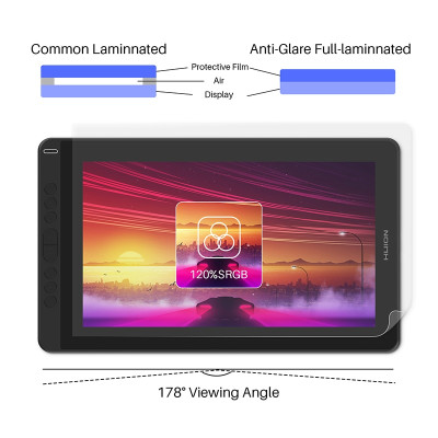 Huion Kamvas 13 (GS-1331) Graphic Tablets - Bảng vẽ Cảm ứng - Hàng chính hãng