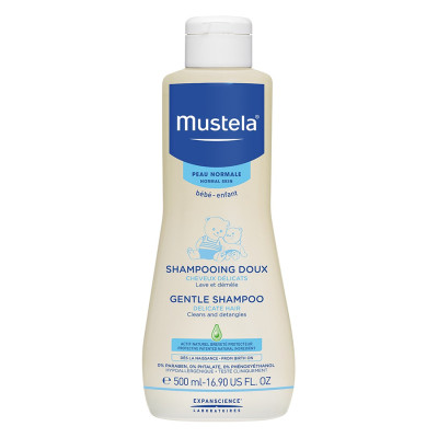 Dầu Gội Cho Trẻ Sơ Sinh Và Em Bé Da Thường Mustela (500ml)