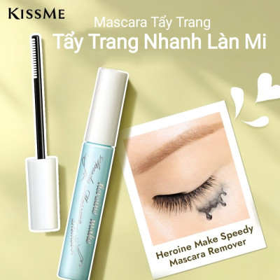 Bản Mini Mascara Tẩy Trang Dành Cho Mi Kissme Heroine Make Speedy Mascara Remover 4 mL