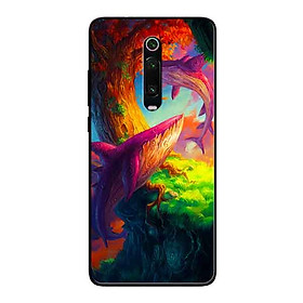 Ốp Lưng in cho Xiaomi Redmi K20 Mẫu Đàn Cá Voi - Hàng Chính Hãng
