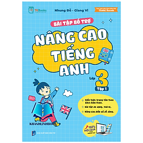 Sách - Bài tập bổ trợ nâng cao tiếng Anh lớp 3 – Tập 1 (MC)