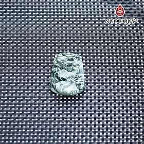 Mặt dây chuyền rồng cẩm thạch mệnh hỏa mộc - Ngọc Quý Gemstones