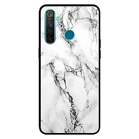 Ốp Lưng in cho Realme 5 Pro / Realme Q Mẫu NỀN ĐÁ HOA 1 - Hàng Chính Hãng