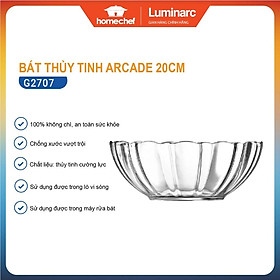 Bộ 4 bát tô thủy tinh Luminarc Arcade 20cm G2707*4 | Hàng chính hãng