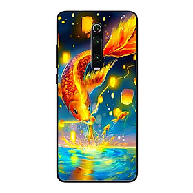 Ốp Lưng in cho Xiaomi Redmi K20 Pro Mẫu Cá Chép Vàng̣ - Hàng Chính Hãng