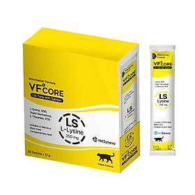 Súp thưởng chức năng VF Core bổ sung Lysine cho mèo gói 12g