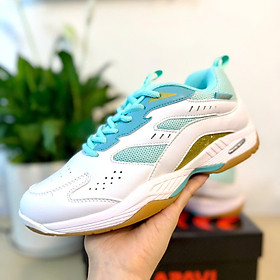 Giày Pickleball, cầu lông nữ Apavi A020 da giày Microfiber siêu bền, cày sân xi măng thoải mái