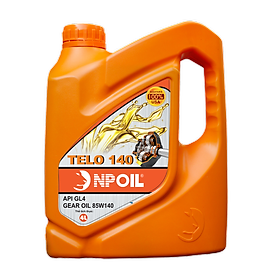 Dầu cầu hộp số NPOIL TELO 140 -  85W-140 - API GL4/GL5 - 4 Lít - Hàng Chính Hãng