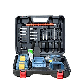 MÁY SIẾT BULONG 21V 350N.M  (XANH LAM GALAXY) AKUZA B350-01 - HÀNG CHÍNH HÃNG