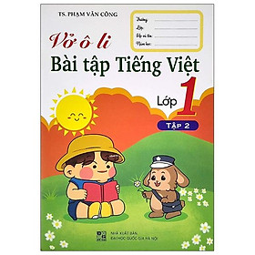 Vở Ô Li Bài Tập Tiếng Việt 1 - Tập 2