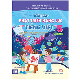 Sách - Bài tập phát triển năng lực môn Tiếng việt lớp 5 - tập 1 (PB1) ( Cánh Diều)