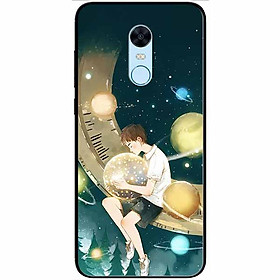 Ốp lưng dành cho Xiaomi Redmi Note 4 mẫu Cậu Bé Ôm Trăng
