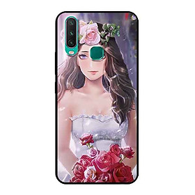 Ốp Lưng in cho Vivo Y17 Mẫu Girl Anime 3 - Hàng Chính Hãng