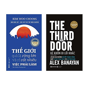 Combo Thế Giới Quả Là Rộng Lớn Và Có Rất Nhiều Việc Phải Làm + Kẻ Khôn Đi Lối Khác - The Third Door