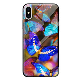 Ốp kính cường lực cho iPhone XS bướm 20 - Hàng chính hãng