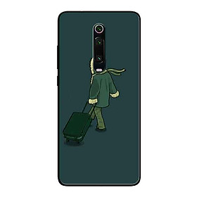 Ốp Lưng in cho Xiaomi Redmi K20 Mẫu Chàng Xách Vali - Hàng Chính Hãng