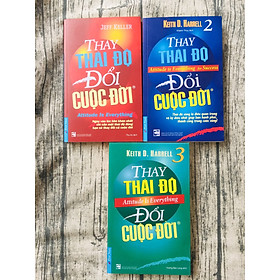 COMBO THAY ĐỔI THÁI ĐỘ THAY ĐỔI CUỘC ĐỜI (BỘ 3 CUỐN)