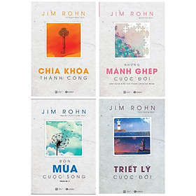 Combo Sách Chìa Khóa Thành Công + Bốn Mùa Cuộc Sống + Triết Lý Cuộc Đời + Những Mảnh Ghép Cuộc Đời (Bộ 4 Cuốn)