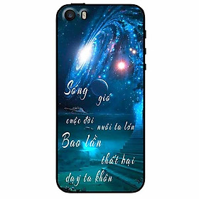 Ốp lưng dành cho Iphone 5/5s/5se mẫu Thất Bại Dạy Ta Lớn Khôn