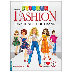 Sticker Fashion - Dán Hình Thời Trang - Tập 1