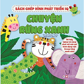 Sách - Ghép Hình Phát Triển IQ - Chuyện Rừng Xanh - Tân Việt Books