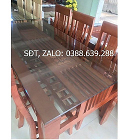 Bàn ăn gỗ sồi tự nhiên