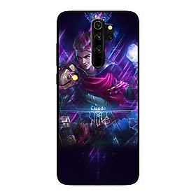 Ốp Lưng in cho Xiaomi Redmi Note 8 Pro Mẫu Liên Quân Claude - Hàng Chính Hãng