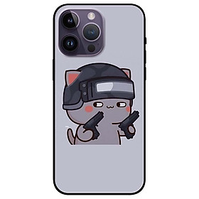 Ốp lưng dành cho Iphone 14 - Iphone 14 Plus - Iphone 14 Pro - Iphone 14 Pro Max - Mèo Xám Đội Nón