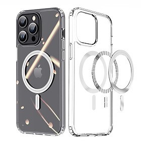 Ốp Lưng Trong Suốt Sạc Từ Tính Dành Cho iPhone 15 ProMax/ iPhone 15 Pro/ iPhone 15 Plus/ iphone 15 DUX DUCIS Clin Mag Series_ Hàng chính hãng