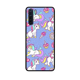 Ốp Lưng in cho Oppo A91 Mẫu Họa Tiết Kỳ Lân - Hàng Chính Hãng