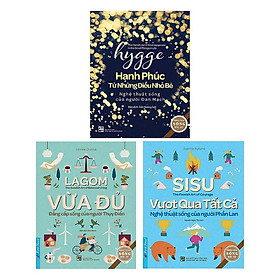 Sách - Combo Sisu  + Hygge  + Lagom  - FirstNews