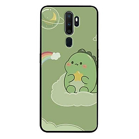 Ốp lưng dành cho Oppo A5 ( 2020 ) - A9 ( 2020 ) - Find X2 - F11 Pro mẫu Khủng Long Cầu Vồng
