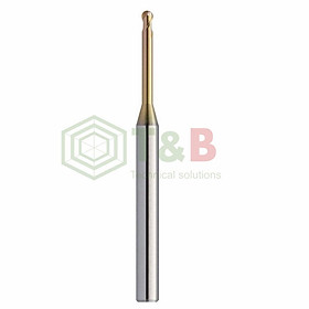 Dao Cầu Cổ Dài R0.4 x 6 x 50L Union Tool Model HSLB2008-060,Dao phay ngón gia công sau nhiệt