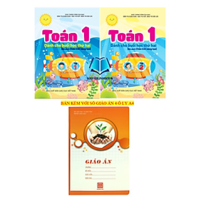Sách - Combo 2 cuốn Toán 1 Dành cho buổi học thứ hai (Bộ Chân trời sáng tạo)