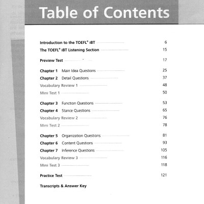 Mastering Skills For The Toefl Ibt - Listening