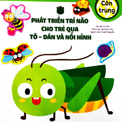 Combo Sách Phát Triển Trí Não Cho Trẻ Qua Tô-Dán Và Nối Hình (Bộ 6 Cuốn)