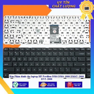 Bàn Phím dùng cho laptop HP Pavilion DM4 DM4-1000 DM4T-2000 DV5-2000 - MÀU ĐEN - Hàng Nhập Khẩu New Seal