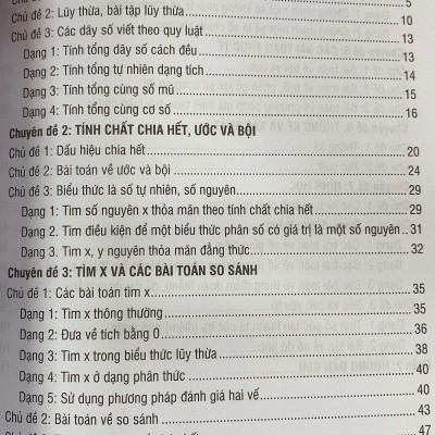 Sách - Phát triển năng lực theo chuyên đề Toán 6