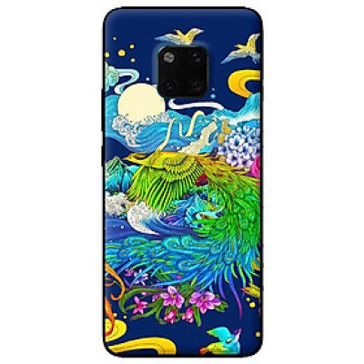 Ốp in cho Huawei Mate 20 Pro Phượng Hoàng Xanh - Hàng chính hãng