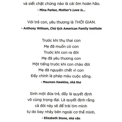 Bình Thản Làm Mẹ